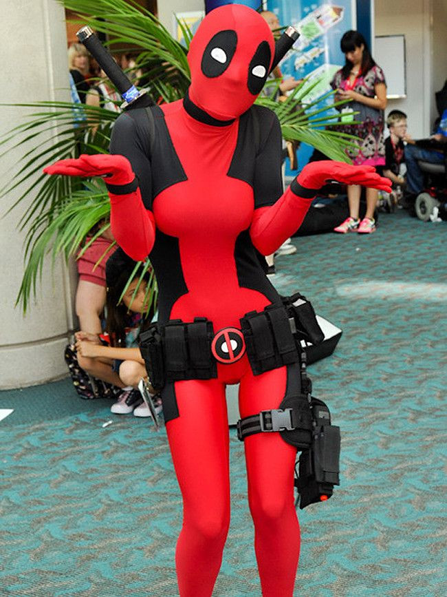 Best ideas about Deadpool Costume DIY
. Save or Pin Lady Deadpool cosplay ics Now.