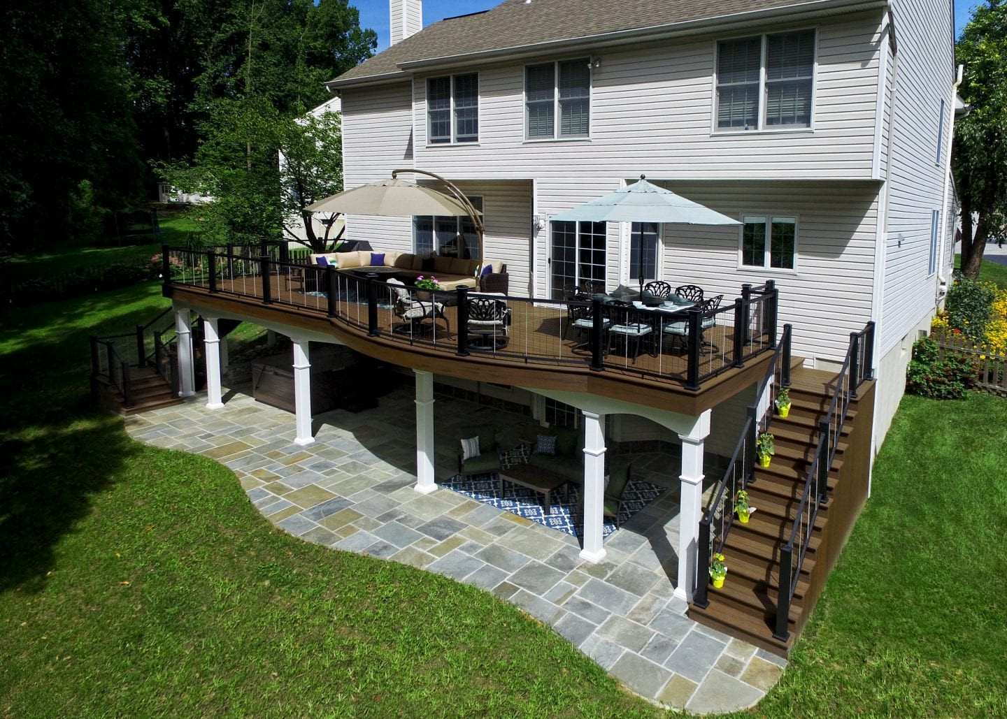 Best ideas about Deck And Patio
. Save or Pin Backyard Patio Builders Covered Patios Now.