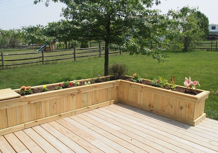 Best ideas about Deck Planter Ideas
. Save or Pin deck with exterior planter boxes Now.