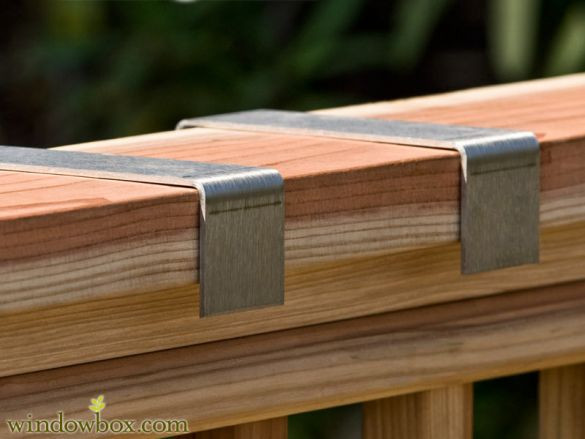 Best ideas about Deck Rail Planter Brackets
. Save or Pin Stainless Steel Window Box Brackets for Balcony Planters Now.