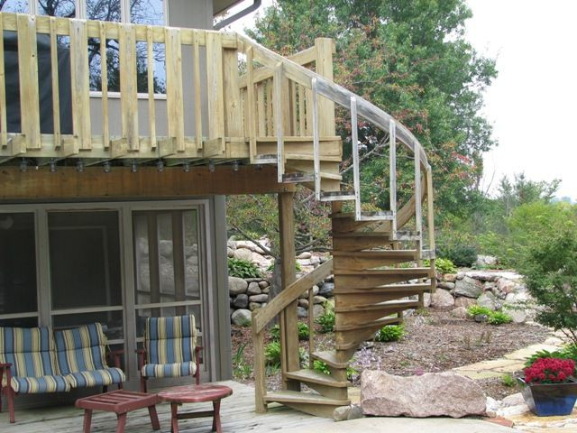 Best ideas about Deck Staircase Designs
. Save or Pin 20 Amazing Decks With Spiral Staircase Designs Now.
