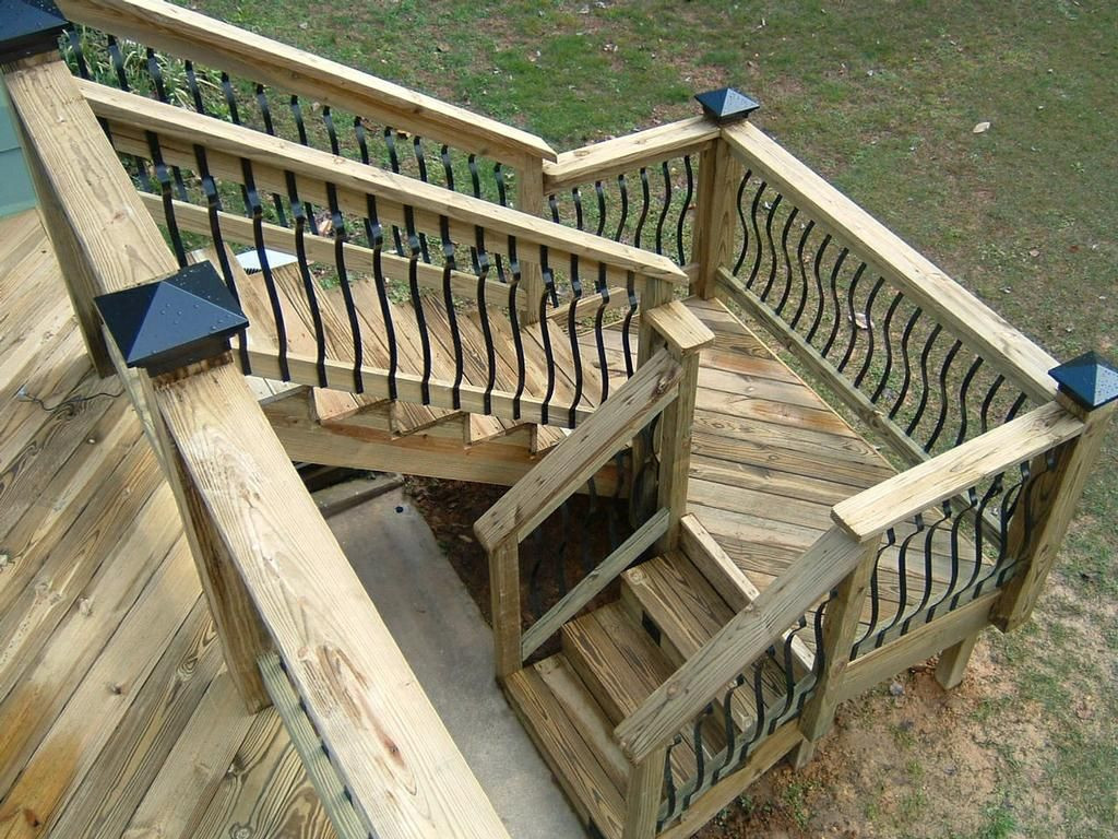 Best ideas about Deck Stairs Ideas
. Save or Pin deck stairs with landing design Now.