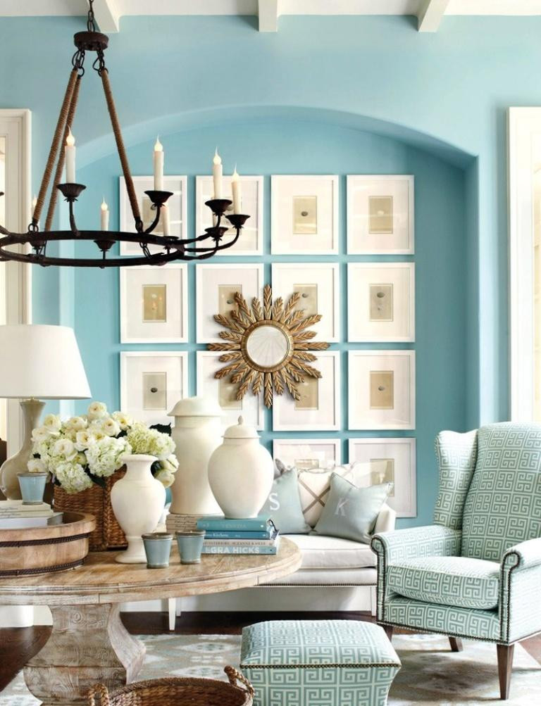 Best ideas about Decorating Ideas For Living Room
. Save or Pin 20 Radiant Blue Living Room Design Ideas Rilane Now.