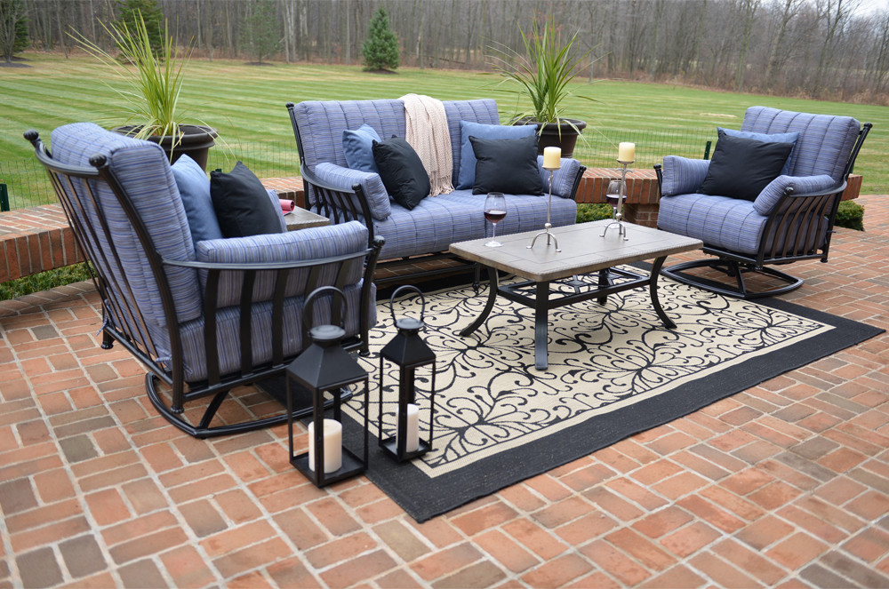 Best ideas about Deep Seating Patio Furniture
. Save or Pin Amia 5 Piece Luxury Cast Aluminum Patio Furniture Deep Now.