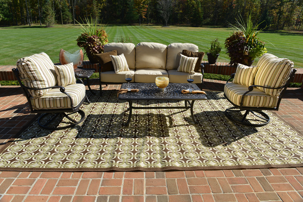 Best ideas about Deep Seating Patio Furniture
. Save or Pin Serena 5 Piece Luxury Cast Aluminum Patio Furniture Deep Now.