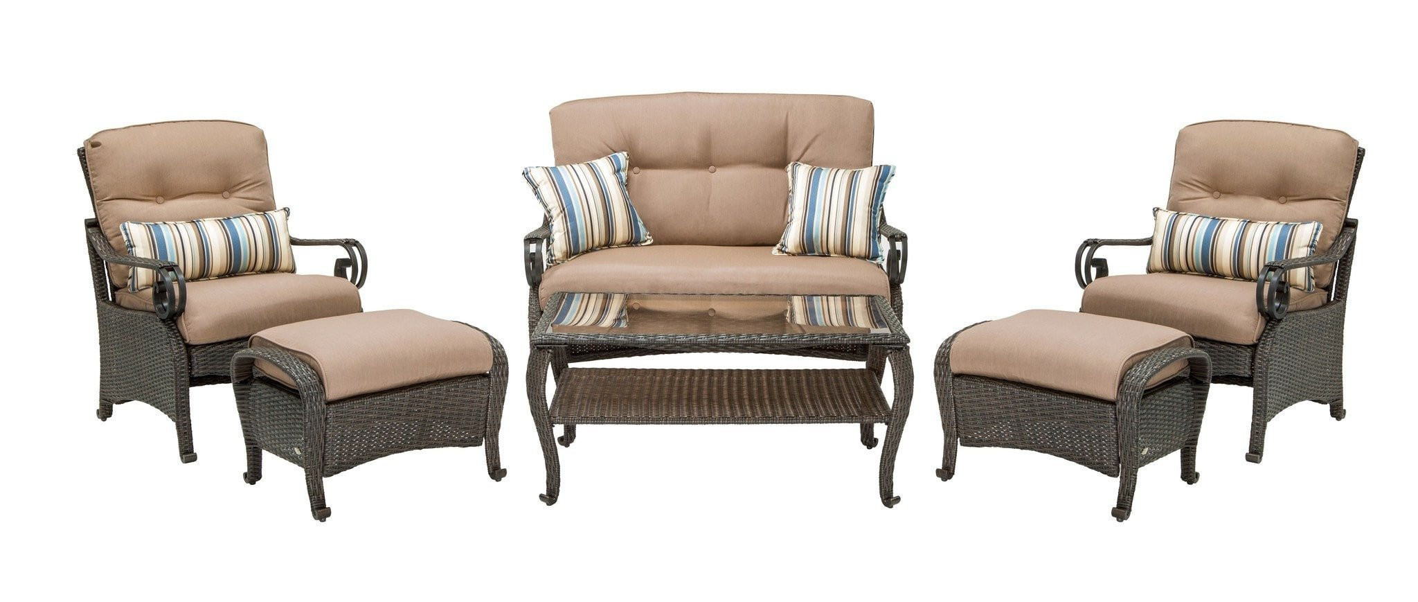 Best ideas about Deep Seating Patio Furniture
. Save or Pin Lake o Deep Seating Wicker Patio Furniture Set Khaki Now.