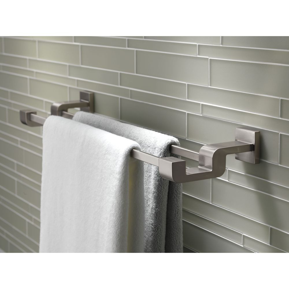 Best ideas about Delta Bathroom Accessories
. Save or Pin Delta Faucet Arzo Polished Chrome Towel Bars Now.