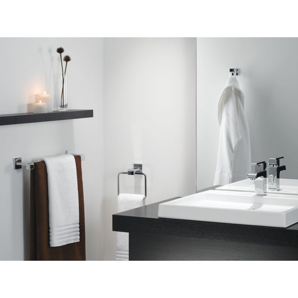 Best ideas about Delta Bathroom Accessories
. Save or Pin Delta Faucet Arzo Polished Chrome Towel Rings Now.