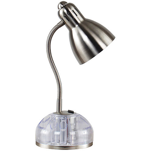 Best ideas about Desk Lamp Walmart
. Save or Pin Gooseneck Swivel Organizer Desk Lamp with Outlet Brushed Now.