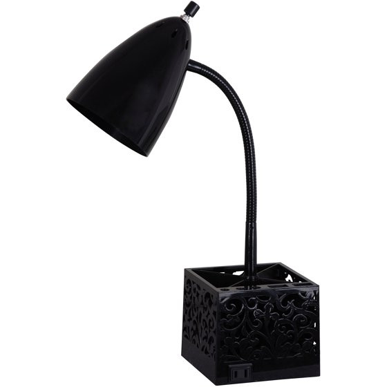 Best ideas about Desk Lamp Walmart
. Save or Pin Mainstays 18" Scroll Organizer Desk Lamp with Power Outlet Now.