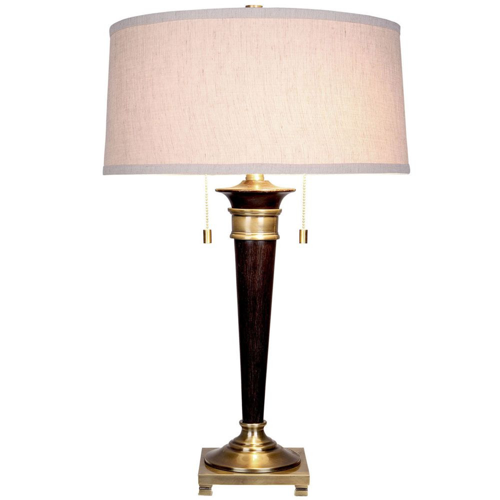 Best ideas about Desk Lamps Home Depot
. Save or Pin Hampton Bay 26 inch Table Lamp in Bronze with Linen Shade Now.