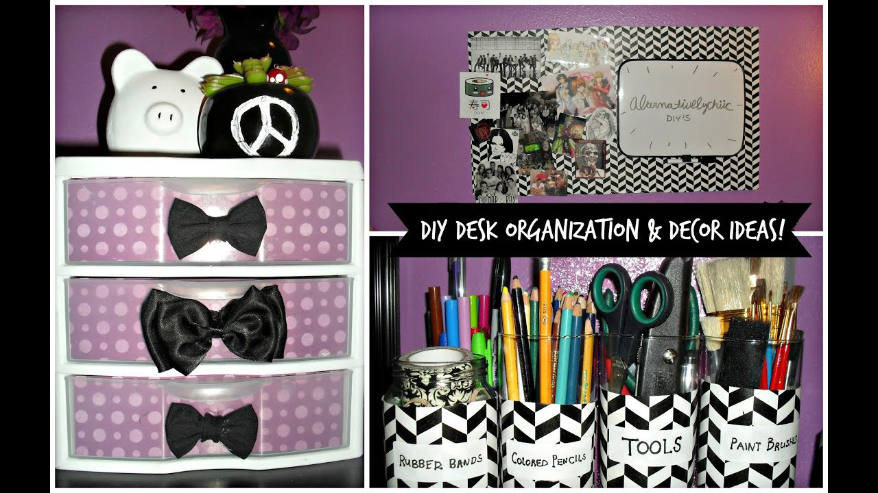 Best ideas about Desk Organization DIY
. Save or Pin DIY Desk Organization & Decor Ideas Now.