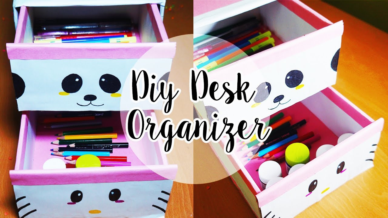 Best ideas about Desk Organizer DIY
. Save or Pin DIY Desk Decor DIY Desk Organizer Cardboard Now.