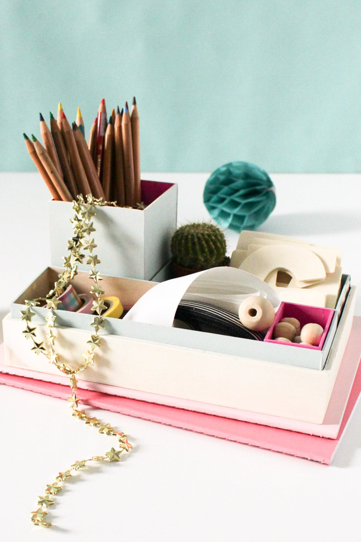 Best ideas about Desk Organizer DIY
. Save or Pin DIY Nesting Desk Organizer Now.