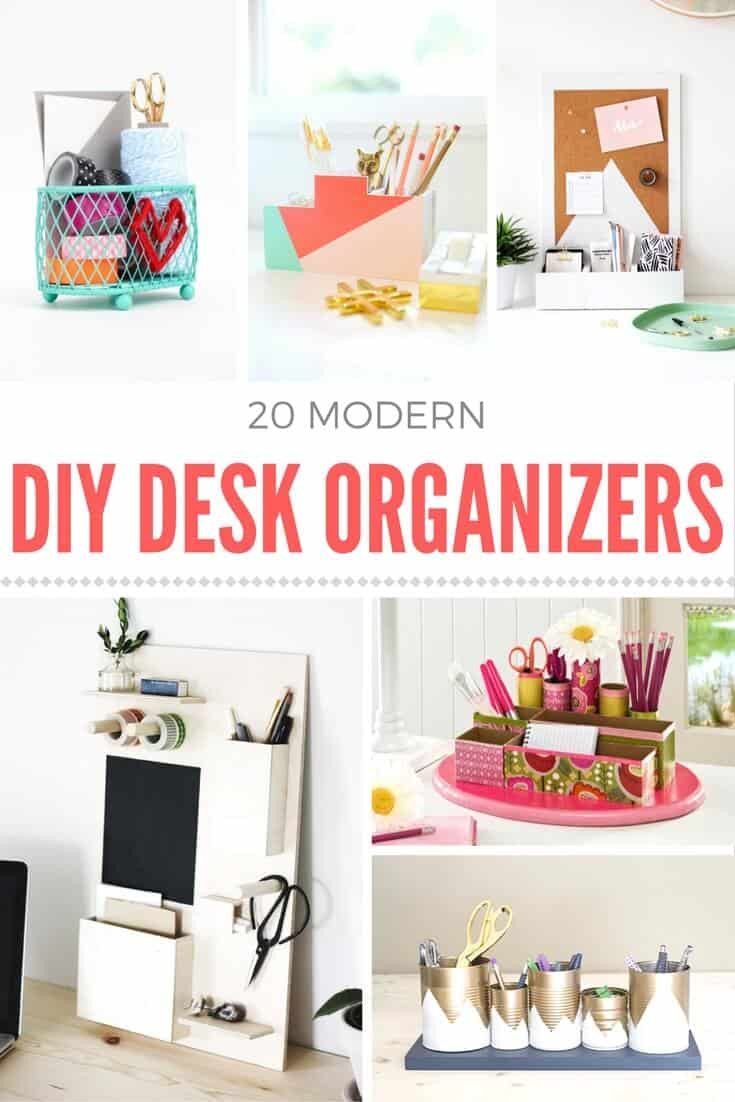 Best ideas about Desk Organizer DIY
. Save or Pin How to make a DIY desk organizer Mod Podge Rocks Now.