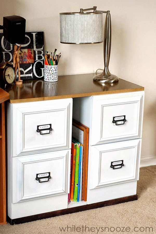 Best ideas about Desk With File Cabinet
. Save or Pin 25 best ideas about Metal desk makeover on Pinterest Now.