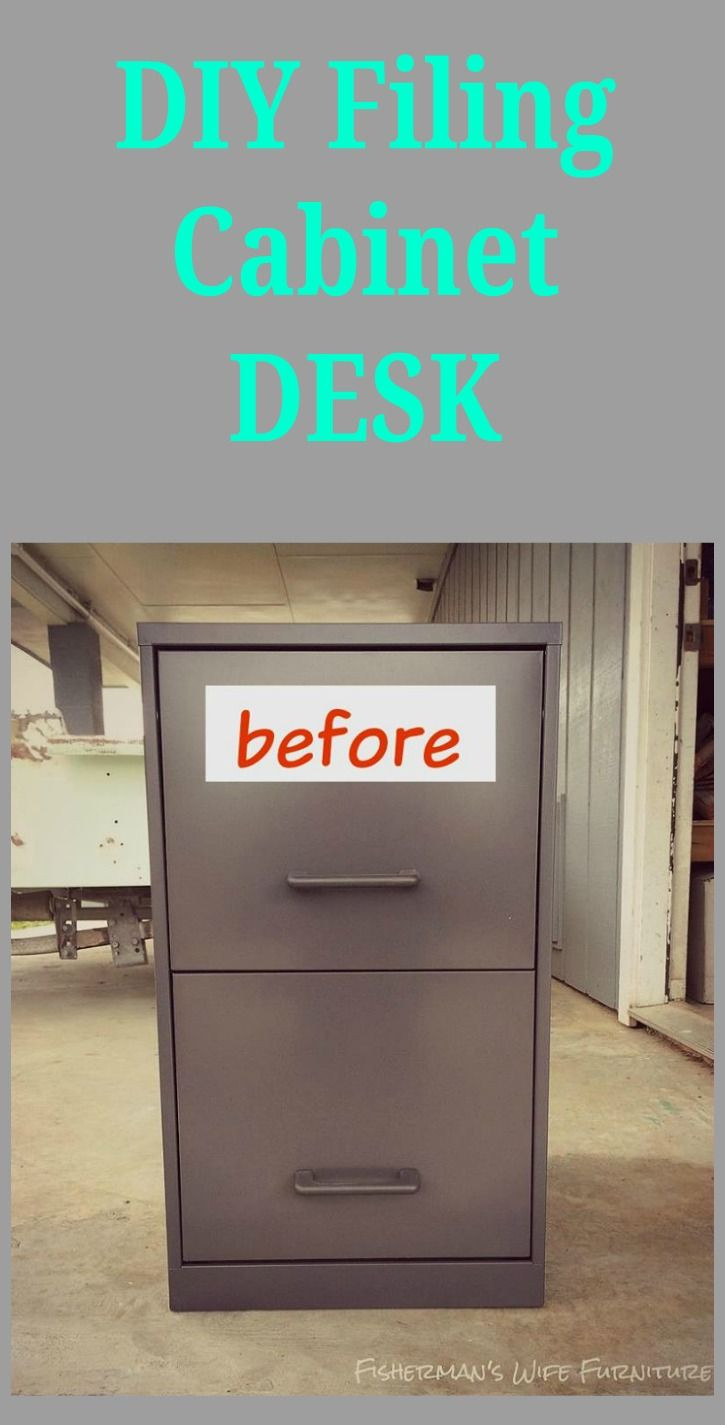 Best ideas about Desk With File Cabinet
. Save or Pin Best 25 File cabinet desk ideas on Pinterest Now.