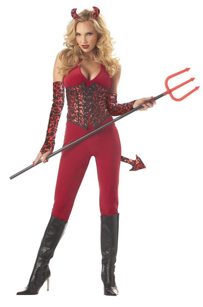 Best ideas about Devil Costume Womens DIY
. Save or Pin y She Devil Adult Women Costume Fancy Dress Size Small Now.