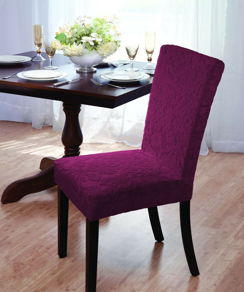 Best ideas about Dining Chair Cover
. Save or Pin LUXURIOUS VELVET DAMASK DINING CHAIR COVER BEIGE Now.