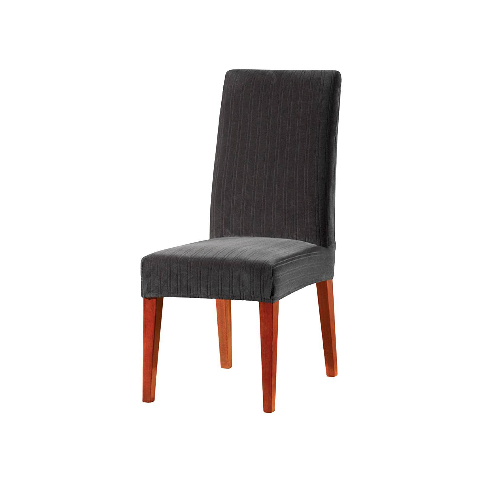 Best ideas about Dining Chair Cover
. Save or Pin Stretch Pinstripe Short Dining Room Chair Cover Sure Fit Now.