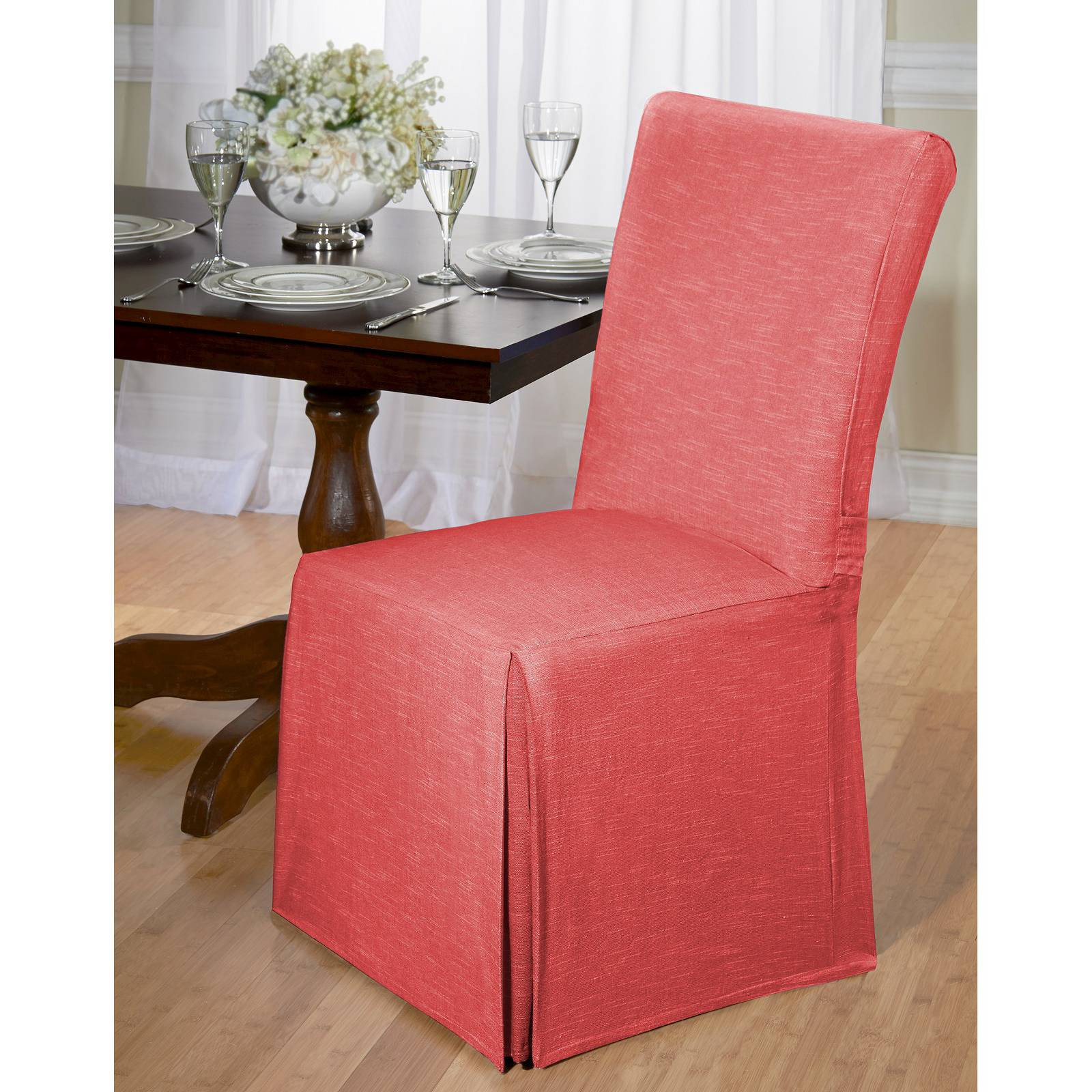 Best ideas about Dining Chair Slipcovers
. Save or Pin Chambray Dining Room Chair Slipcover Now.