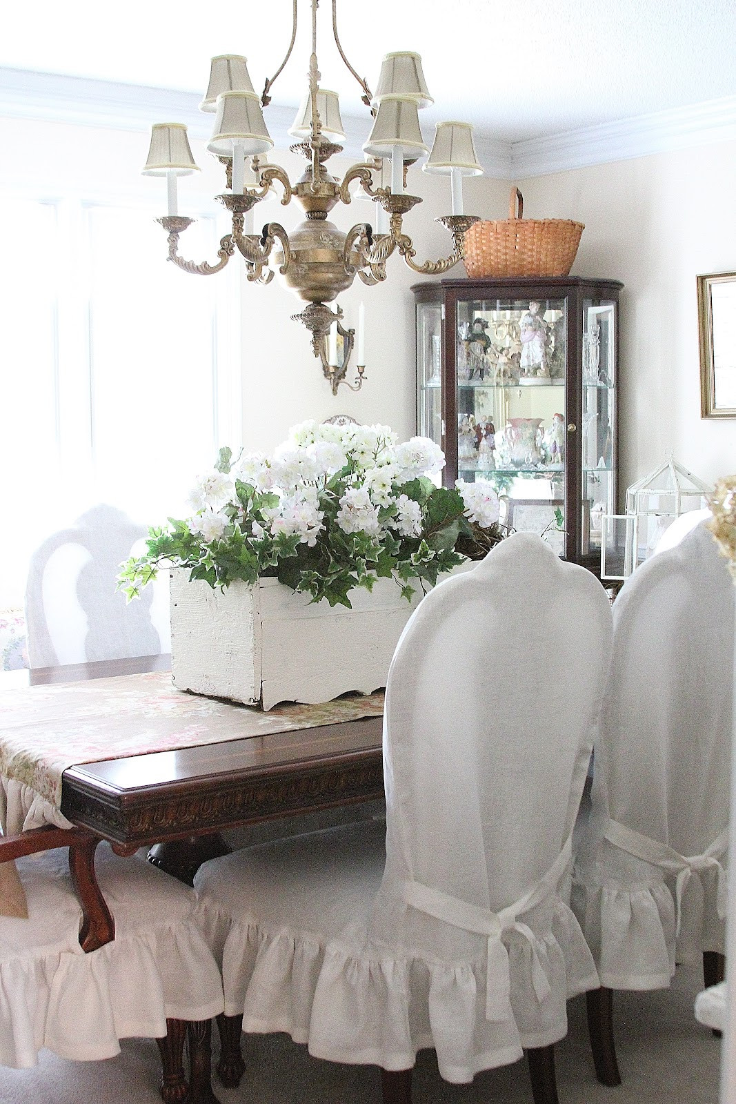 Best ideas about Dining Room Chair Slipcovers
. Save or Pin mon ground Dining Chairs Slip Cover Reveal Now.