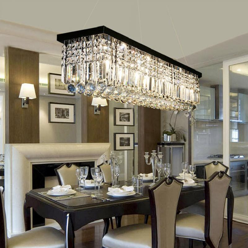 Best ideas about Dining Room Chandelier
. Save or Pin Rectangular Crystal Chandelier Dining Room Pendant Light Now.