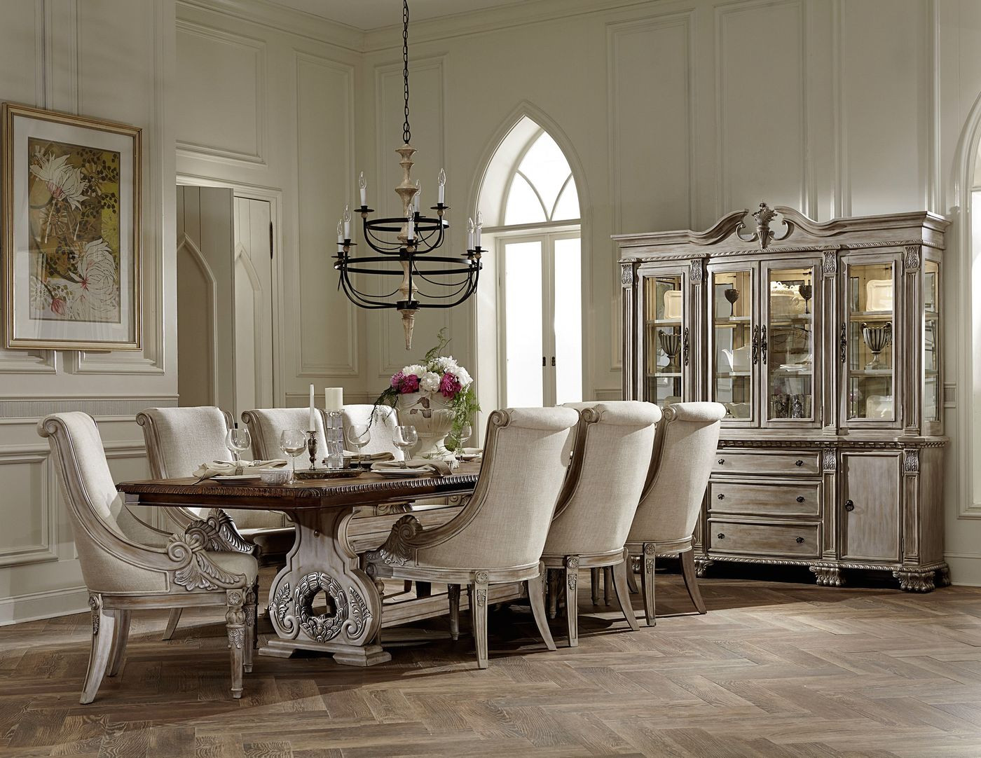 Best ideas about Dining Room Furniture
. Save or Pin Orleans II White Wash Traditional Formal Dining Room Now.