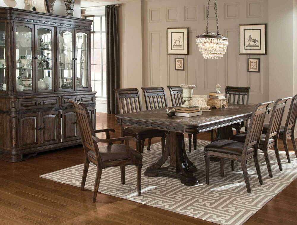 Best ideas about Dining Room Furniture
. Save or Pin SPANISH STYLE RUSTIC DINING TABLE & CHAIRS DINING ROOM Now.