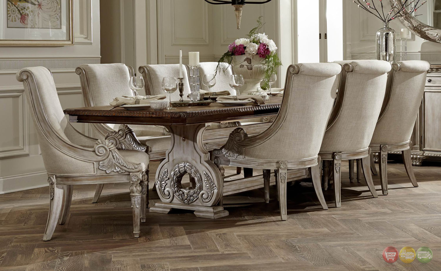 Best ideas about Dining Room Furniture
. Save or Pin White Wash Wood Dining Table Now.