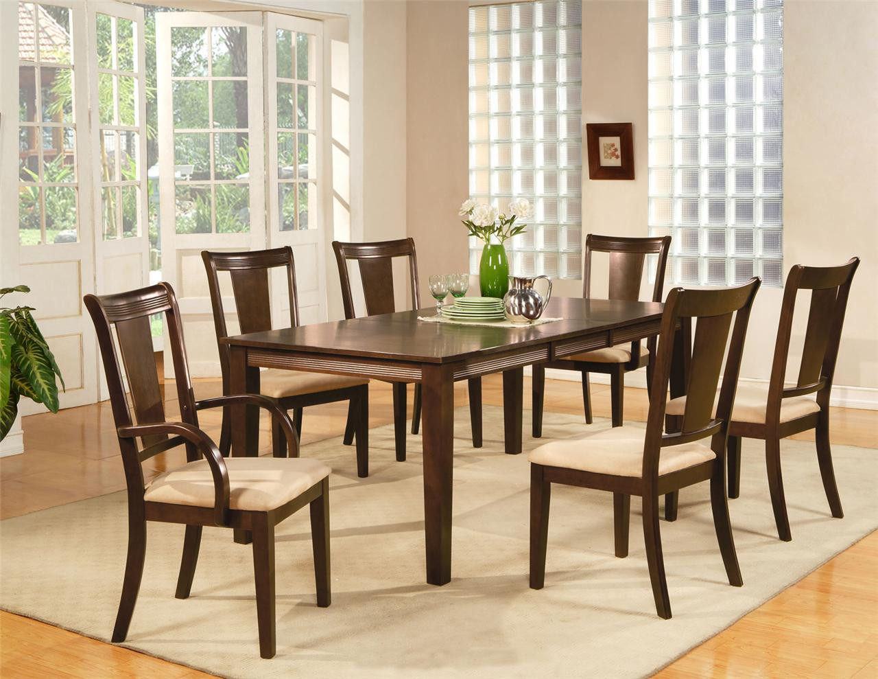 Best ideas about Dining Room Table And Chairs
. Save or Pin 9PC RECTANGULAR DINING ROOM SET TABLE AND 8 CHAIRS Now.