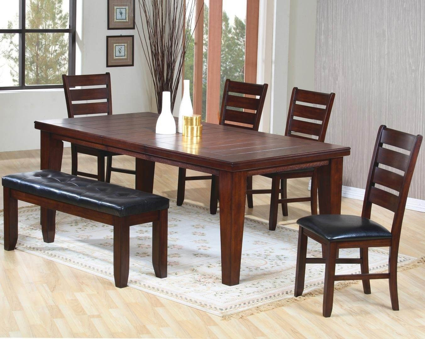 Best ideas about Dining Room Table And Chairs
. Save or Pin 26 Big & Small Dining Room Sets with Bench Seating Now.