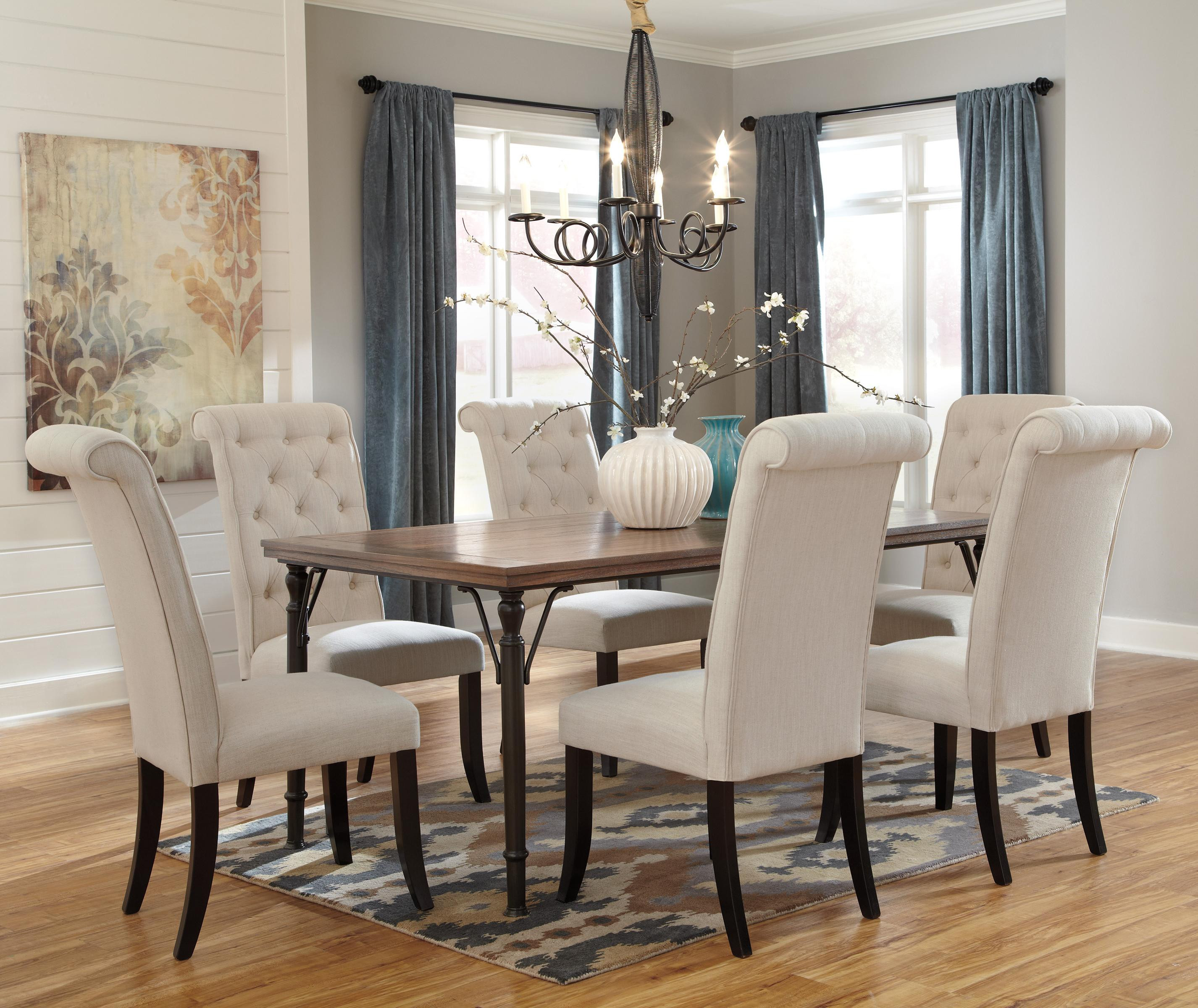 Best ideas about Dining Room Table
. Save or Pin Signature Design by Ashley Tripton 7 Piece Rectangular Now.