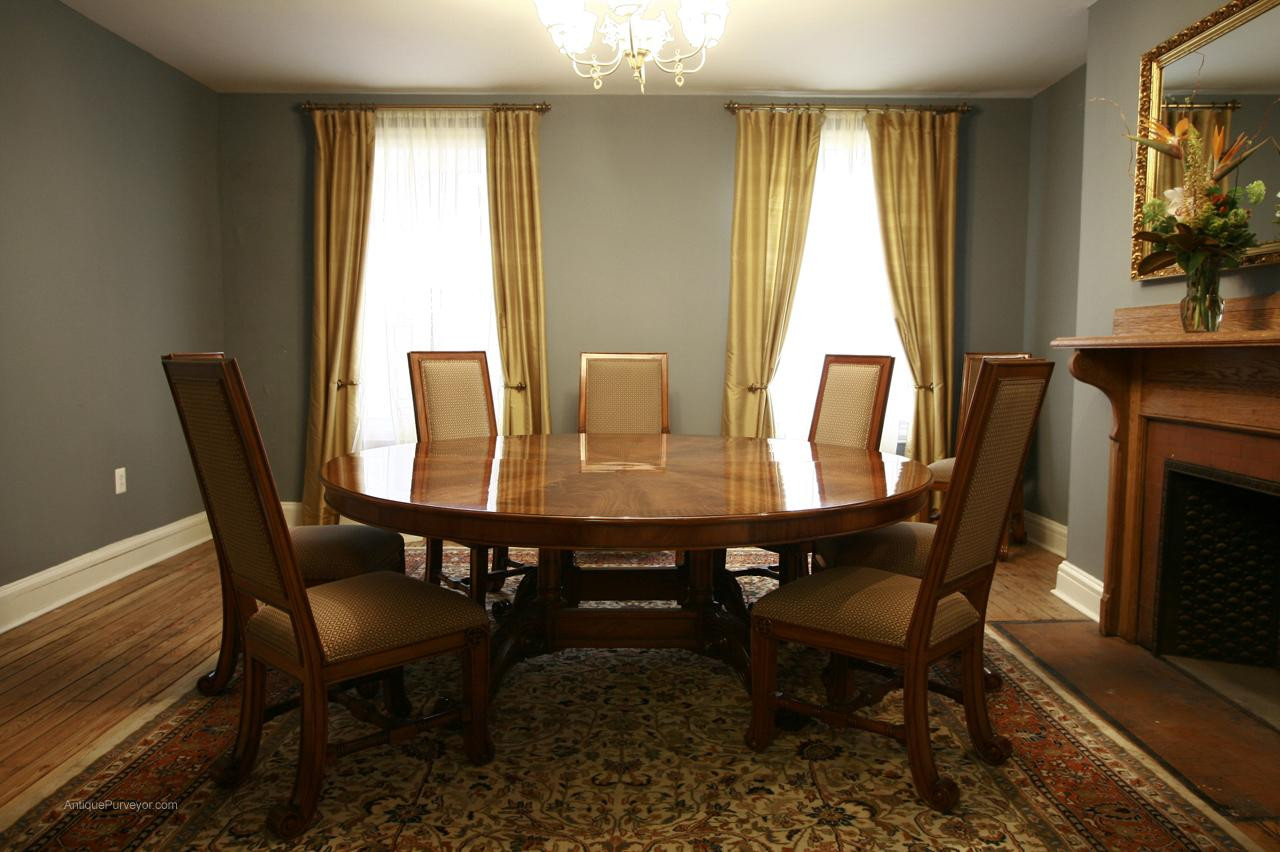 Best ideas about Dining Room Table
. Save or Pin Oversized Round Dining Table Round Mahogany Now.