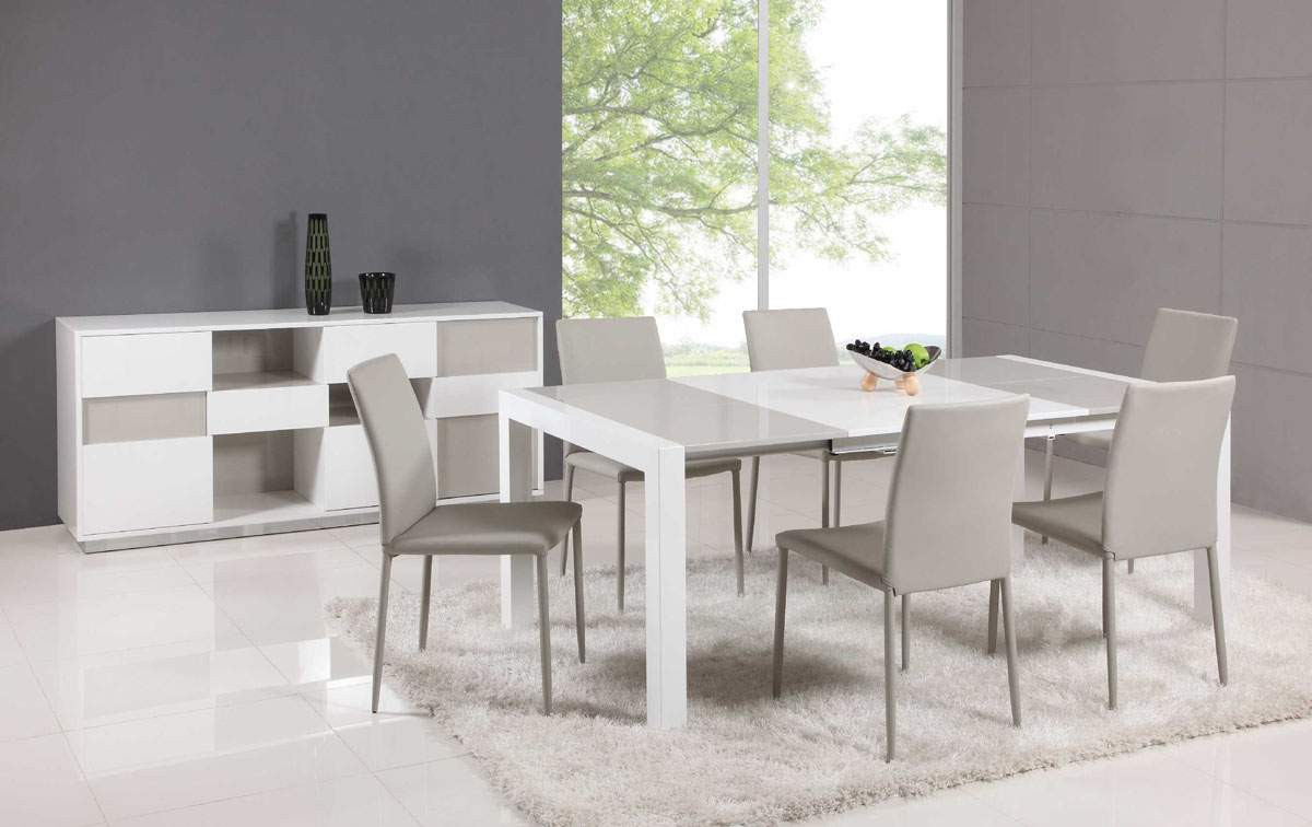 Best ideas about Dining Table And Chair Set
. Save or Pin Extendable Glass Top Leather Dining Table and Chair Sets Now.