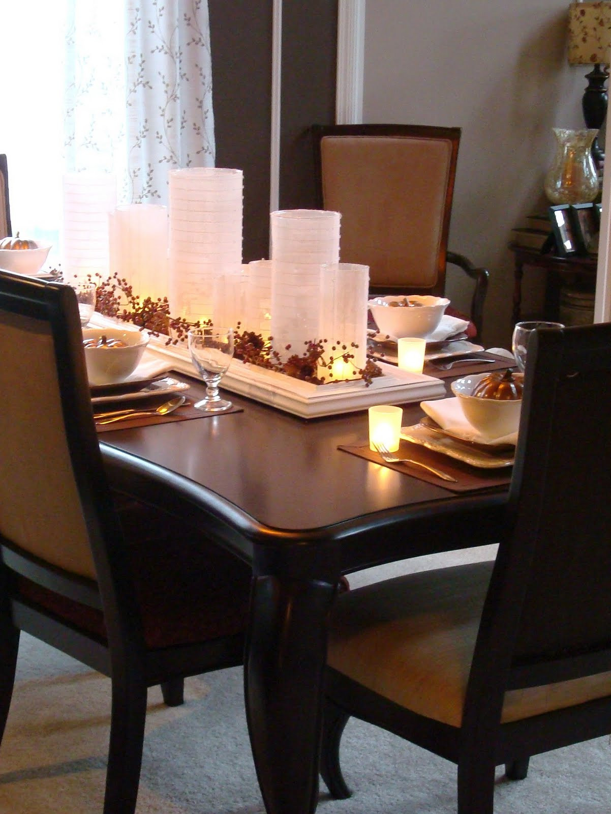 Best ideas about Dining Table Centerpiece
. Save or Pin Dining Table Decor for Perfect Dinner Traba Homes Now.