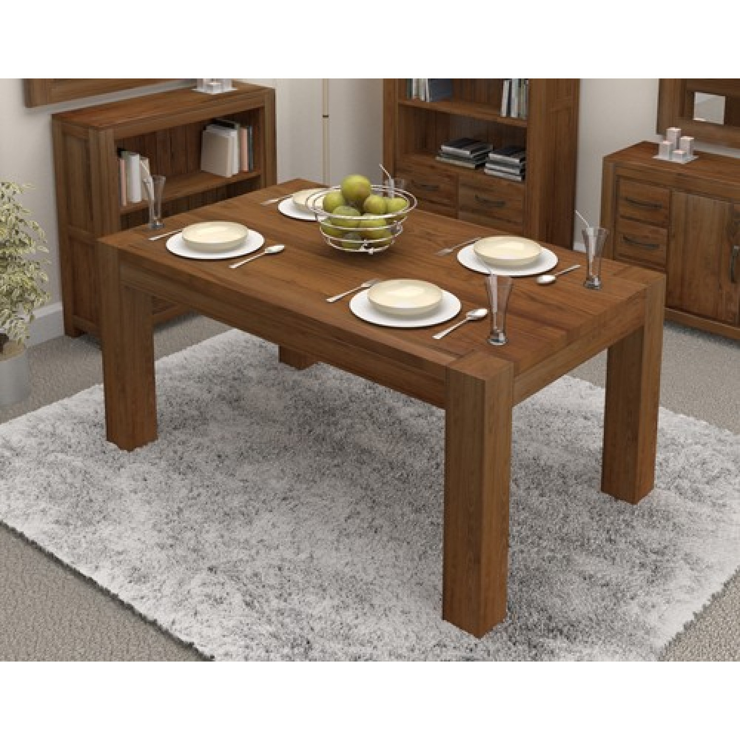 Best ideas about Dining Table For 8
. Save or Pin Bonsoni Shiro Walnut Dining Table Seats 6 8 Now.