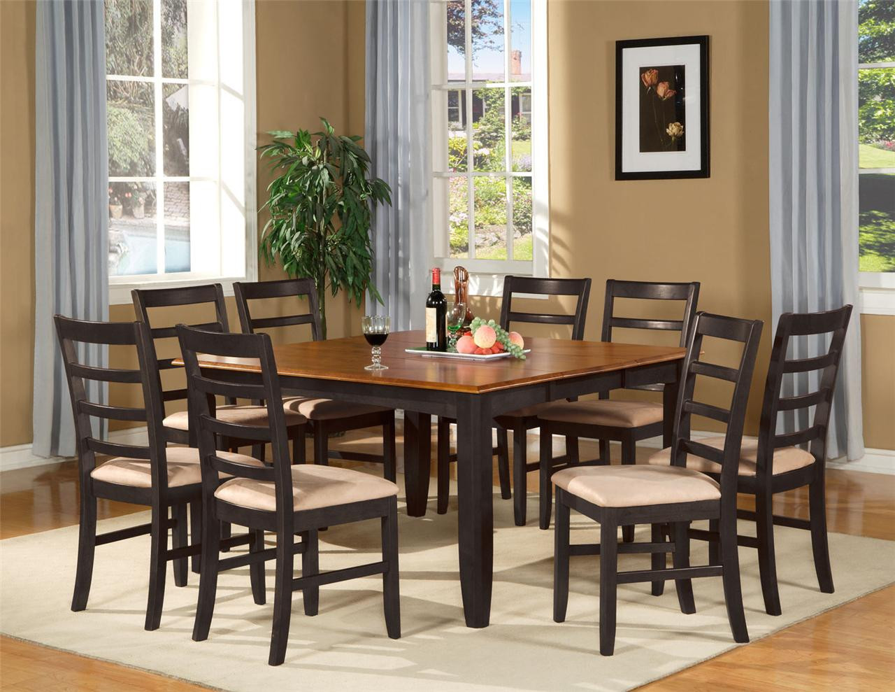 Best ideas about Dining Table For 8
. Save or Pin 9 PC SQUARE DINETTE DINING ROOM TABLE SET AND 8 CHAIRS Now.