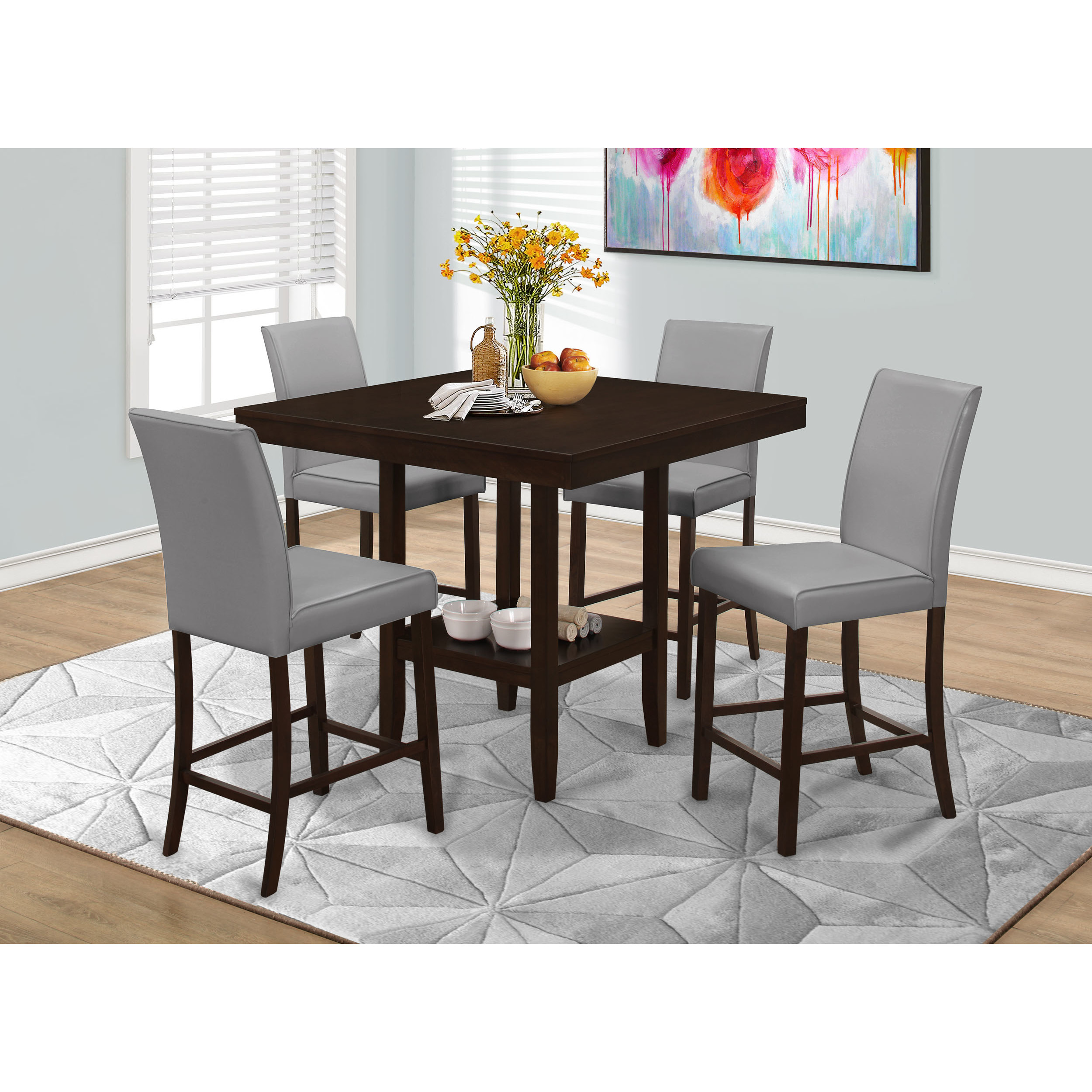 Best ideas about Dining Table Height
. Save or Pin Monarch Specialties Inc Counter Height Dining Table Now.