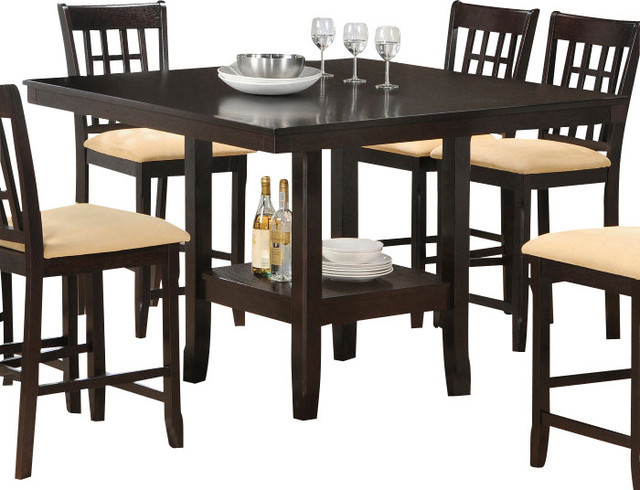 Best ideas about Dining Table With Wine Rack
. Save or Pin Hillsdale Tabacon 50x50 Counter Height Table with Wine Now.