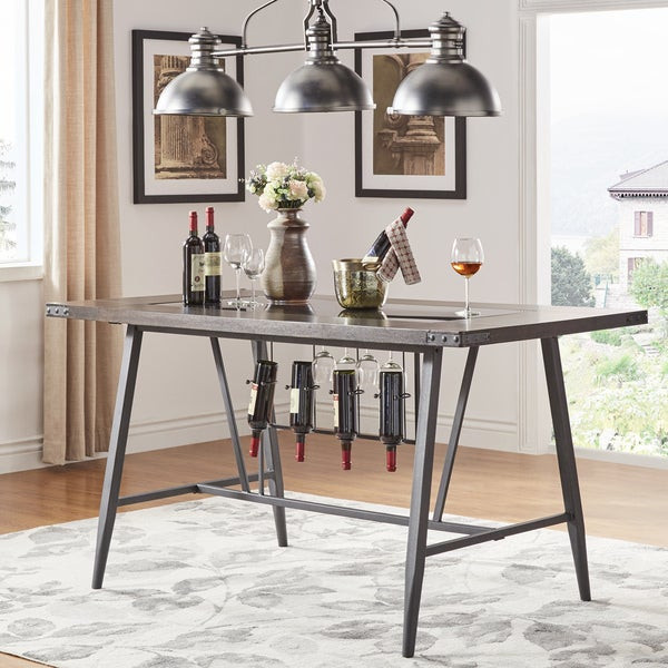 Best ideas about Dining Table With Wine Rack
. Save or Pin Shop Harley Counter Height Dining Table with Wine Rack by Now.