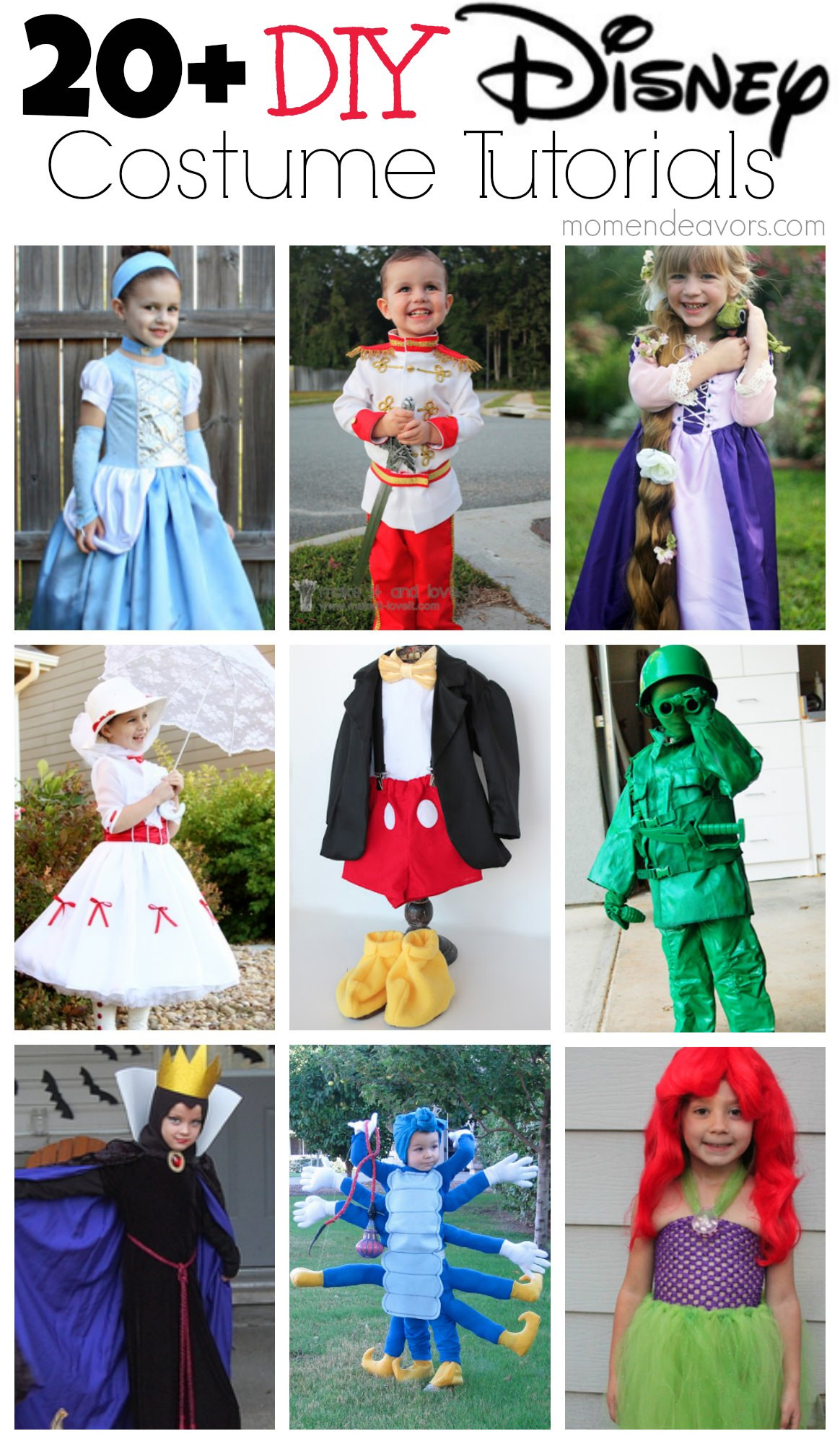 Best ideas about Disney DIY Costumes
. Save or Pin 20 DIY Disney Halloween Costumes Now.