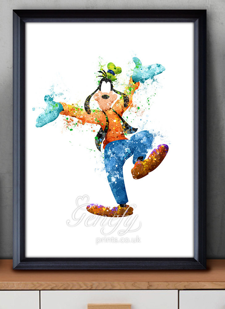 Best ideas about Disney Wall Art
. Save or Pin Disney Goofy Watercolor Poster Print Wall Decor Artwork Now.