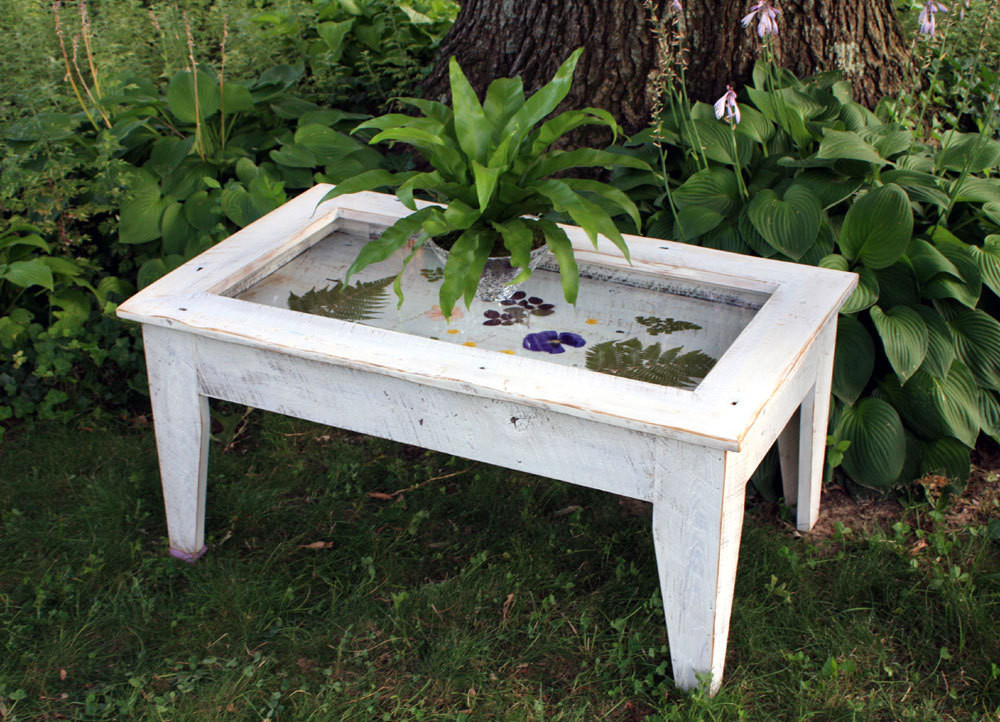 Best ideas about Display Coffee Table
. Save or Pin Display Coffee Table with Glass Top Reclaimed Wood Rustic Now.