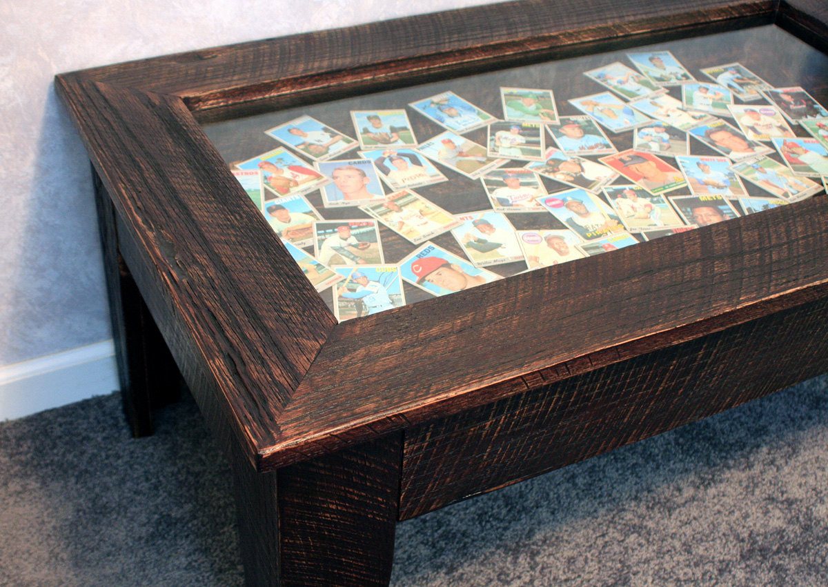 Best ideas about Display Coffee Table
. Save or Pin Display Coffee Table with Glass Top Dark Brown Finish Now.