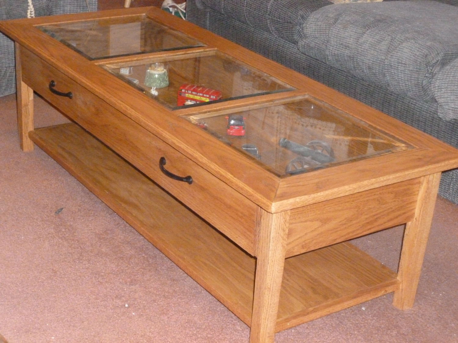 Best ideas about Display Coffee Table
. Save or Pin Oak and Glass Coffee Table Display Case by JohnScripture Now.