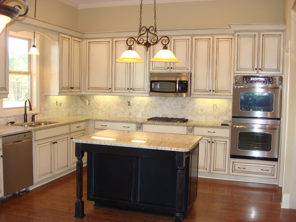 Best ideas about Distressed White Kitchen Cabinets
. Save or Pin white and black distressed cabinets Now.