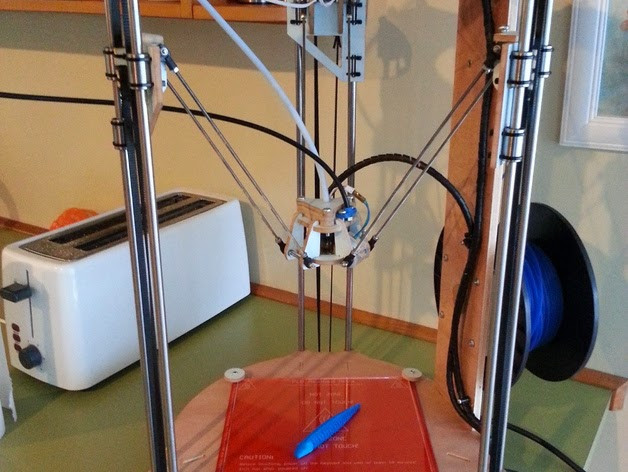 Best ideas about DIY 3D Printer Plans Pdf
. Save or Pin DIY 3D Printing Kiwi Remix Delta 3d printer Now.