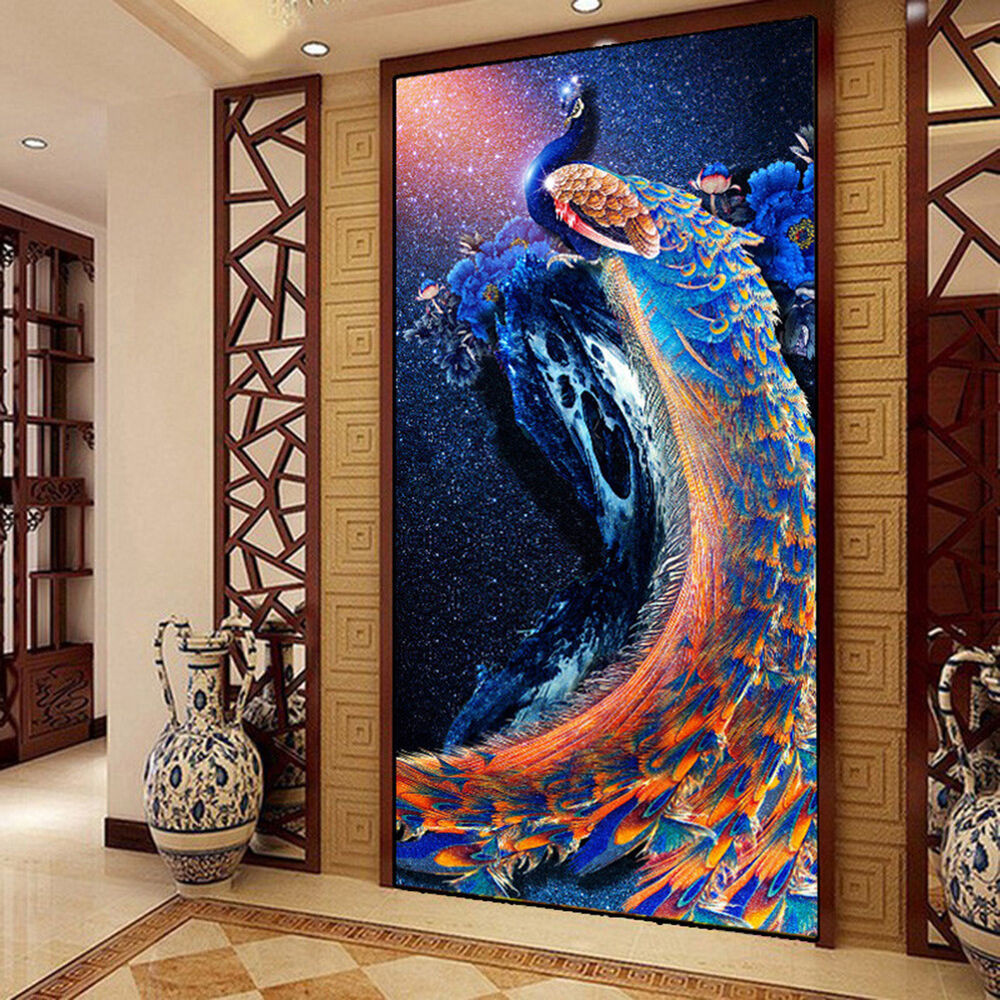 Best ideas about DIY 5D Diamond Painting
. Save or Pin 5D Peacock DIY Crystal Diamond Painting Cross Stitch Now.