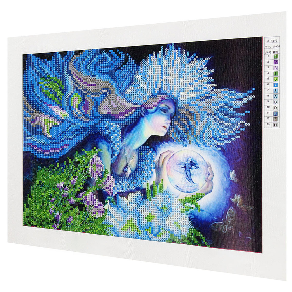 Best ideas about DIY 5D Diamond Painting
. Save or Pin 5D DIY Diamond Painting Magic Fairy Embroidery Cross Now.